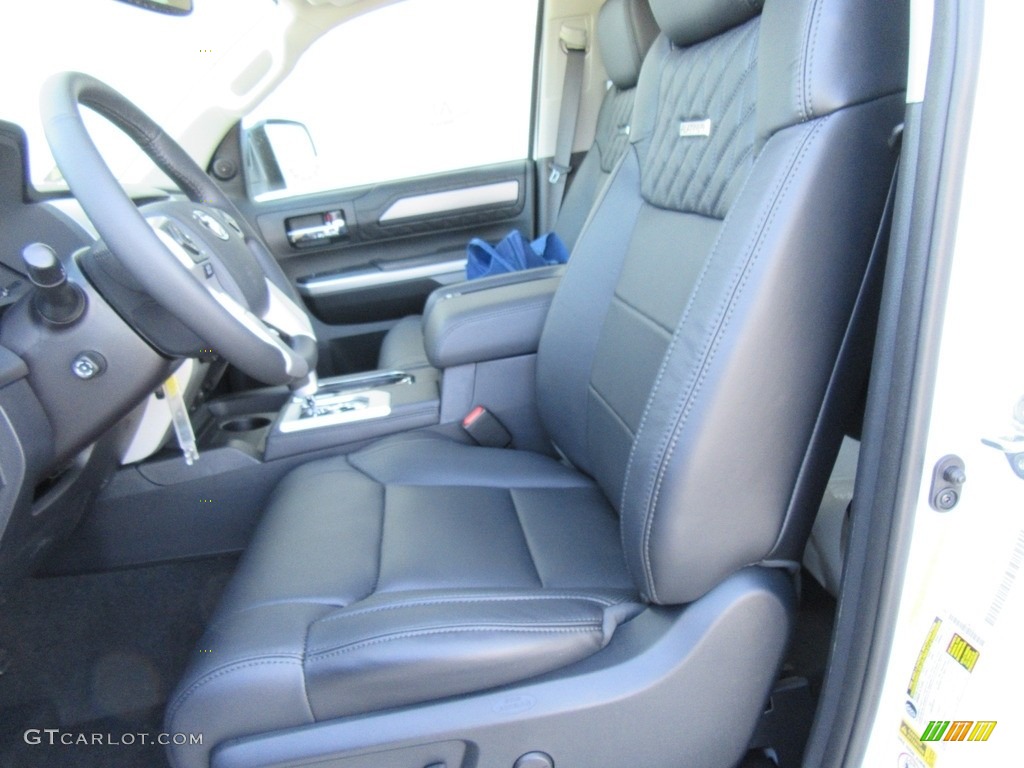 2017 Toyota Tundra Platinum CrewMax 4x4 Front Seat Photo #116351042