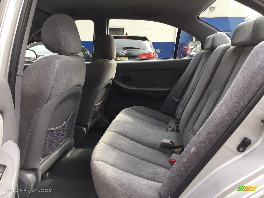 2006 Elantra GLS Sedan - Sterling Silver / Gray photo #16