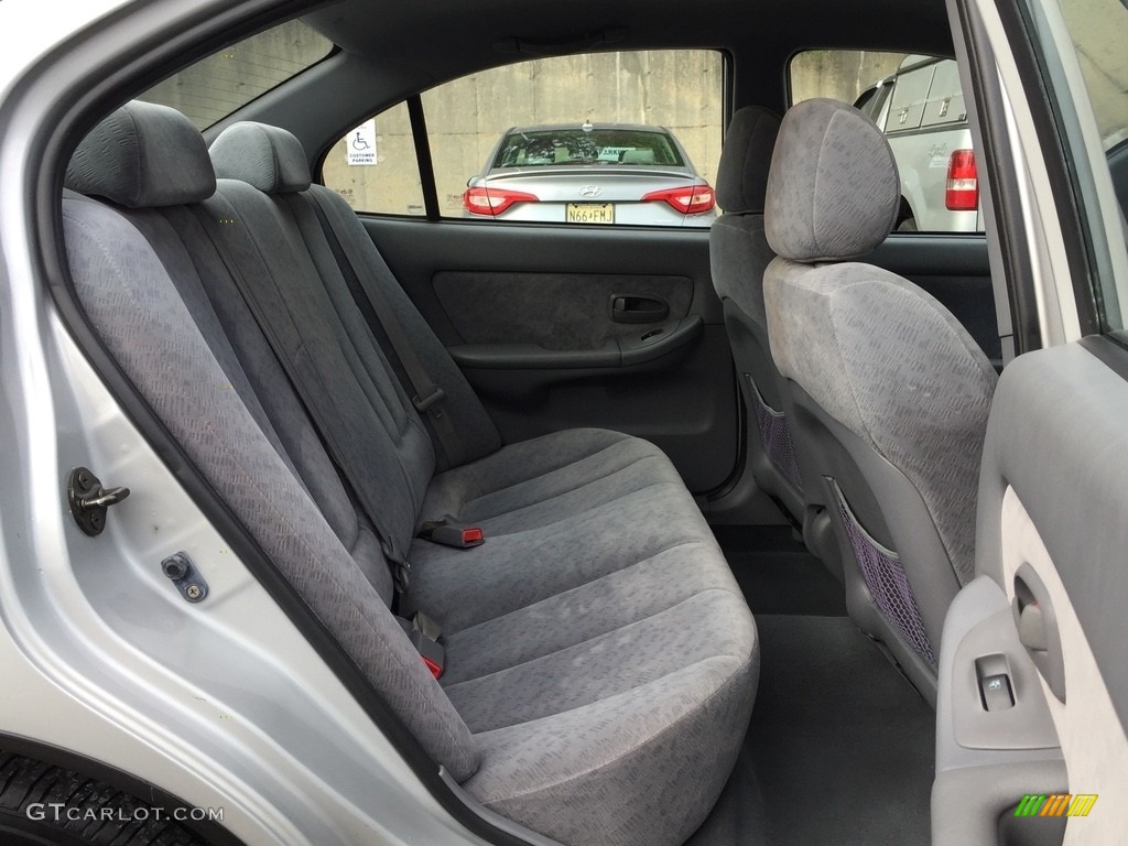 2006 Elantra GLS Sedan - Sterling Silver / Gray photo #19