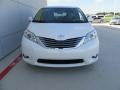 Blizzard White Pearl - Sienna XLE Photo No. 8