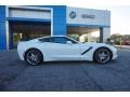 2017 Arctic White Chevrolet Corvette Stingray Coupe  photo #8