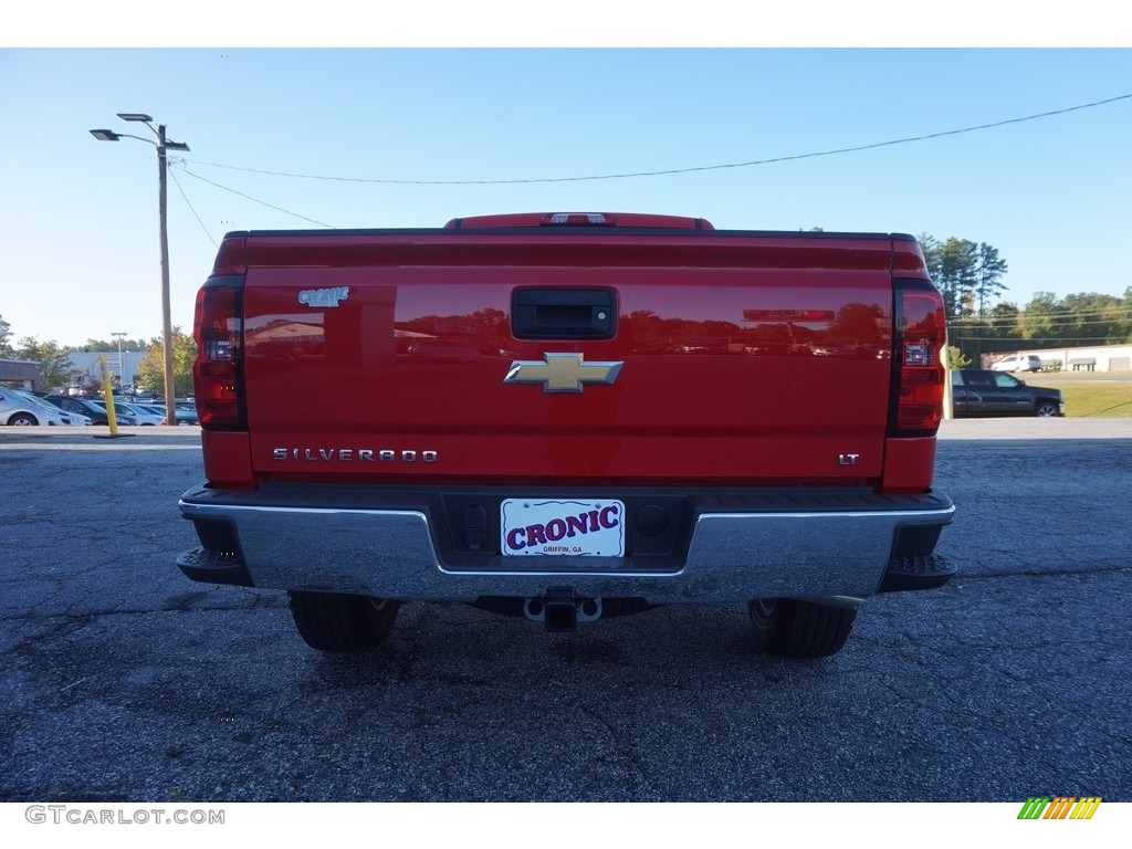 2017 Silverado 1500 LT Regular Cab - Red Hot / Jet Black photo #6