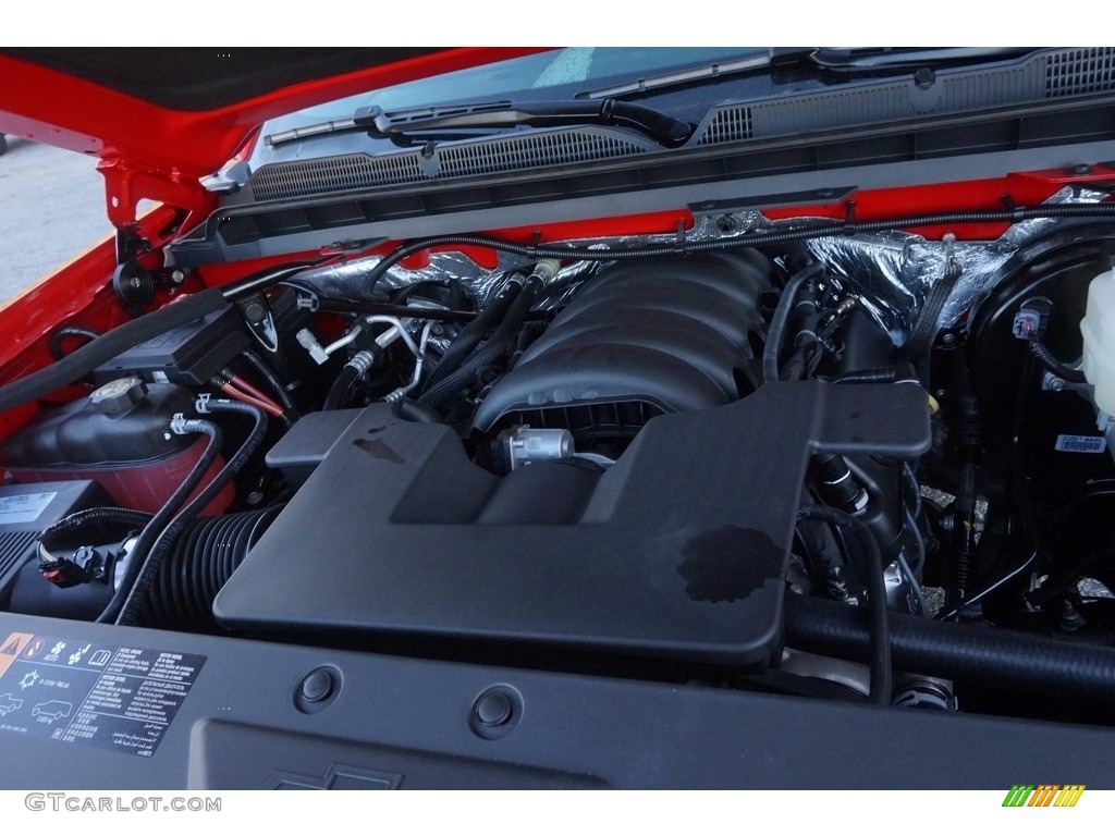 2017 Silverado 1500 LT Regular Cab - Red Hot / Jet Black photo #12