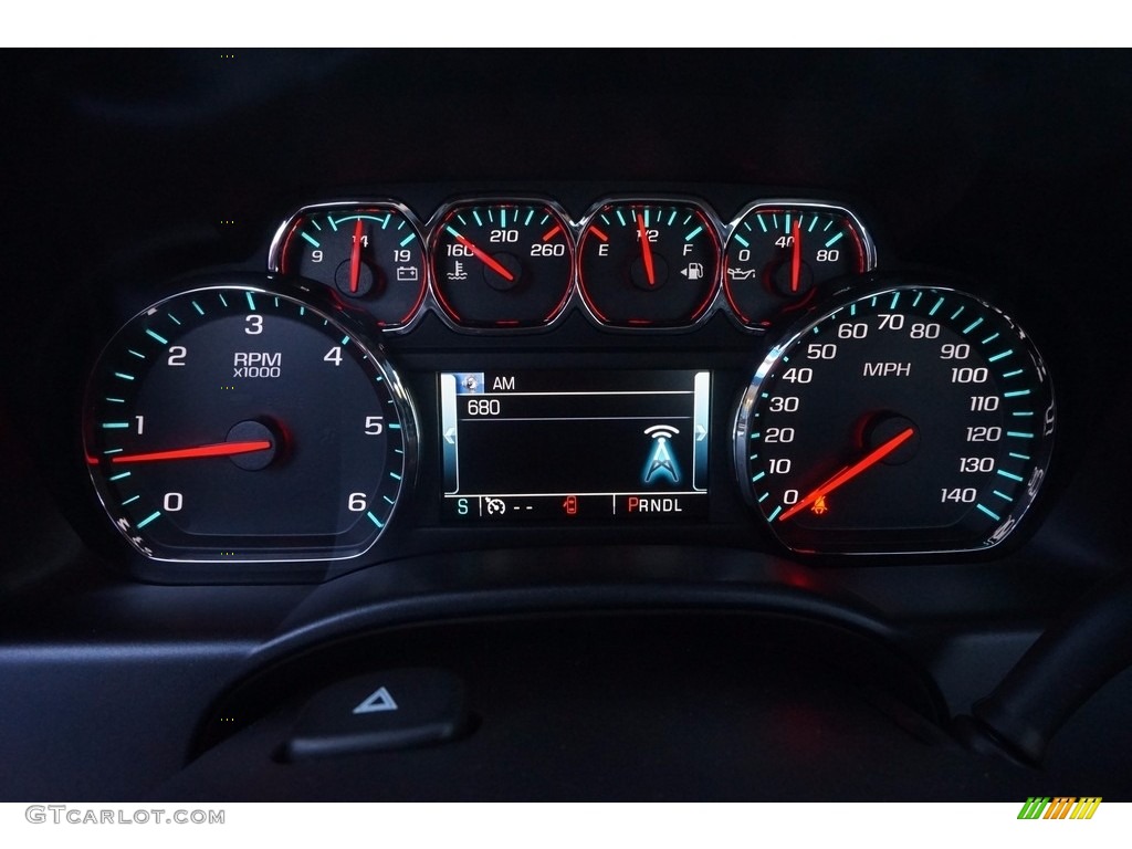 2017 Silverado 1500 LT Regular Cab - Red Hot / Jet Black photo #13