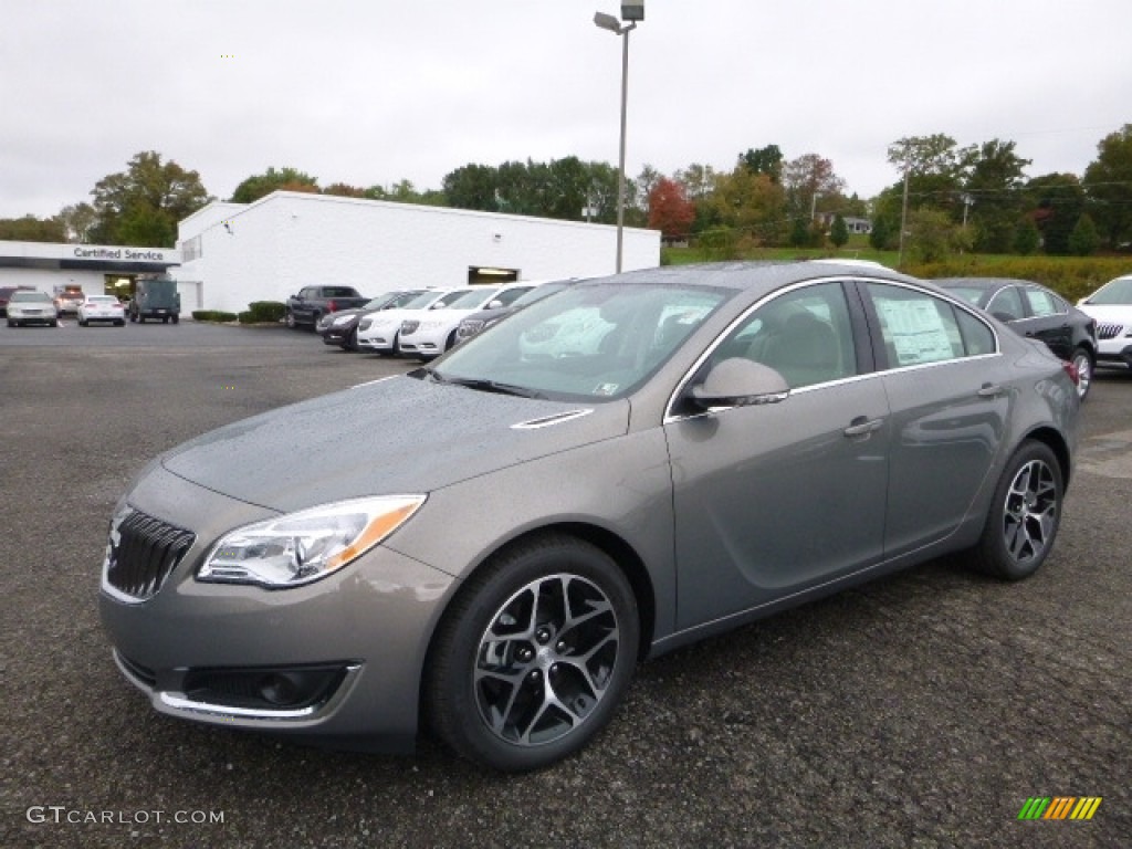 Pepperdust Metallic 2017 Buick Regal Sport Touring Exterior Photo #116355305