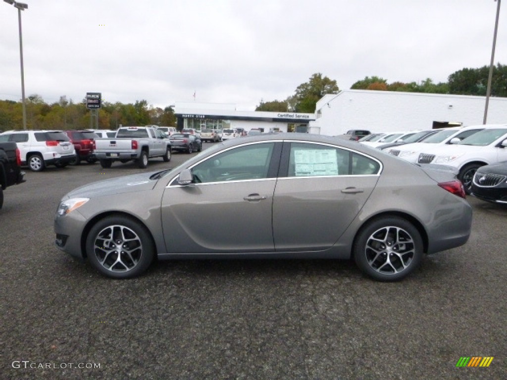 Pepperdust Metallic 2017 Buick Regal Sport Touring Exterior Photo #116355323