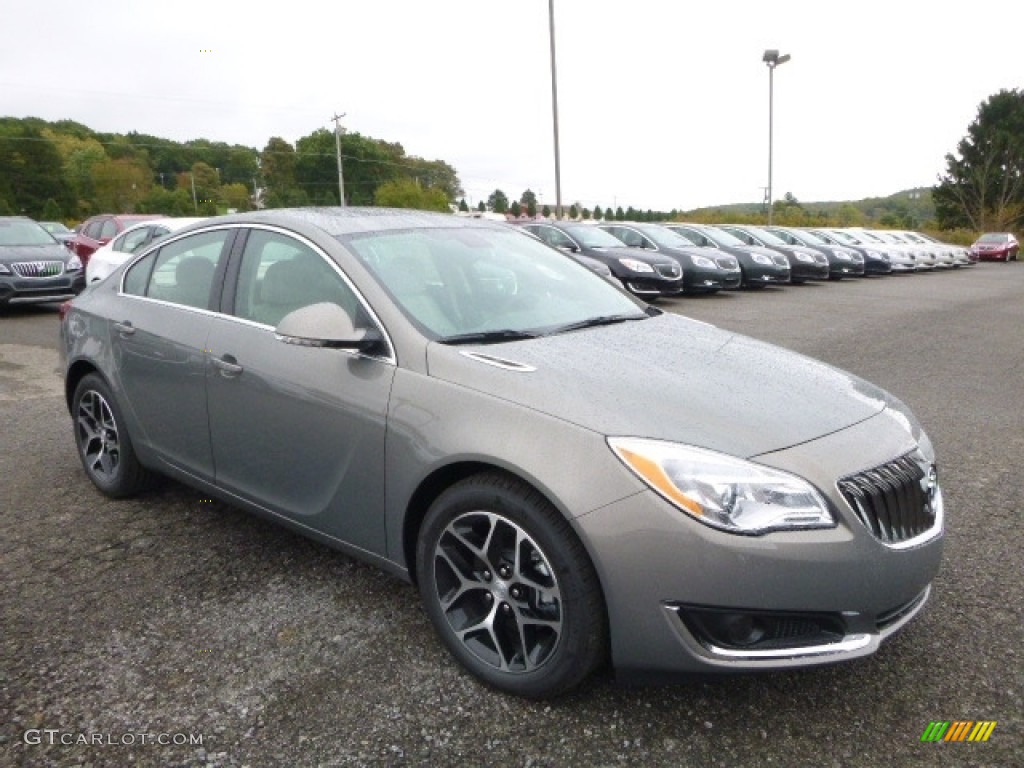 Pepperdust Metallic 2017 Buick Regal Sport Touring Exterior Photo #116355500