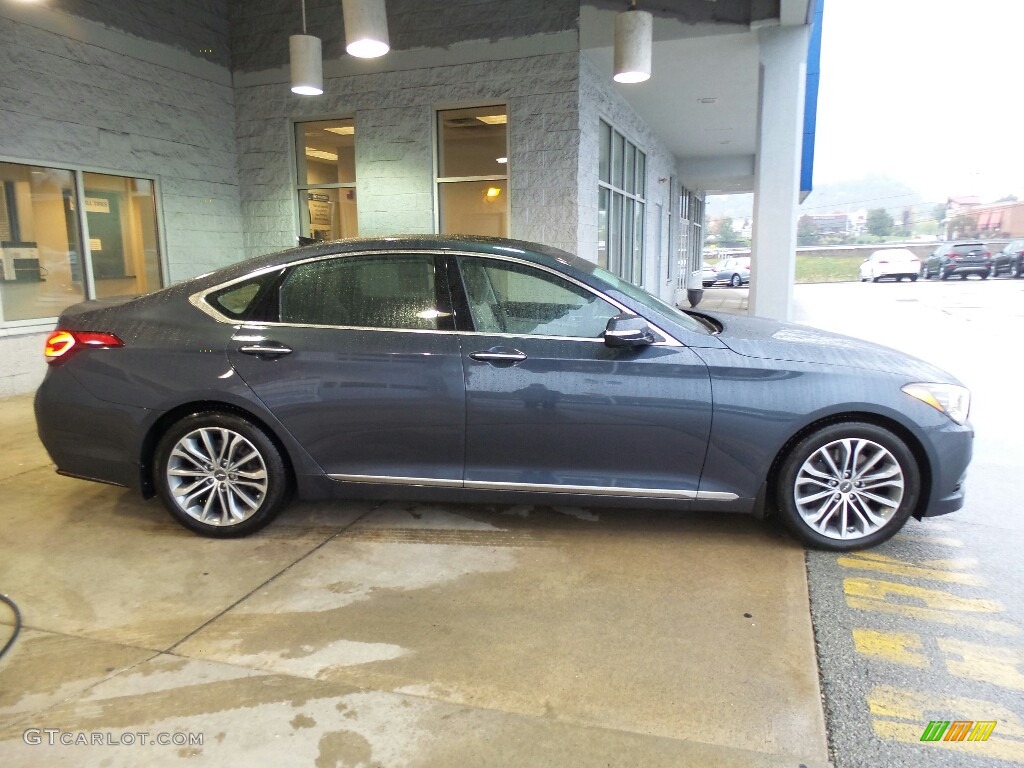 2017 Genesis G80 AWD - Himalayan Gray / Beige Two Tone photo #2