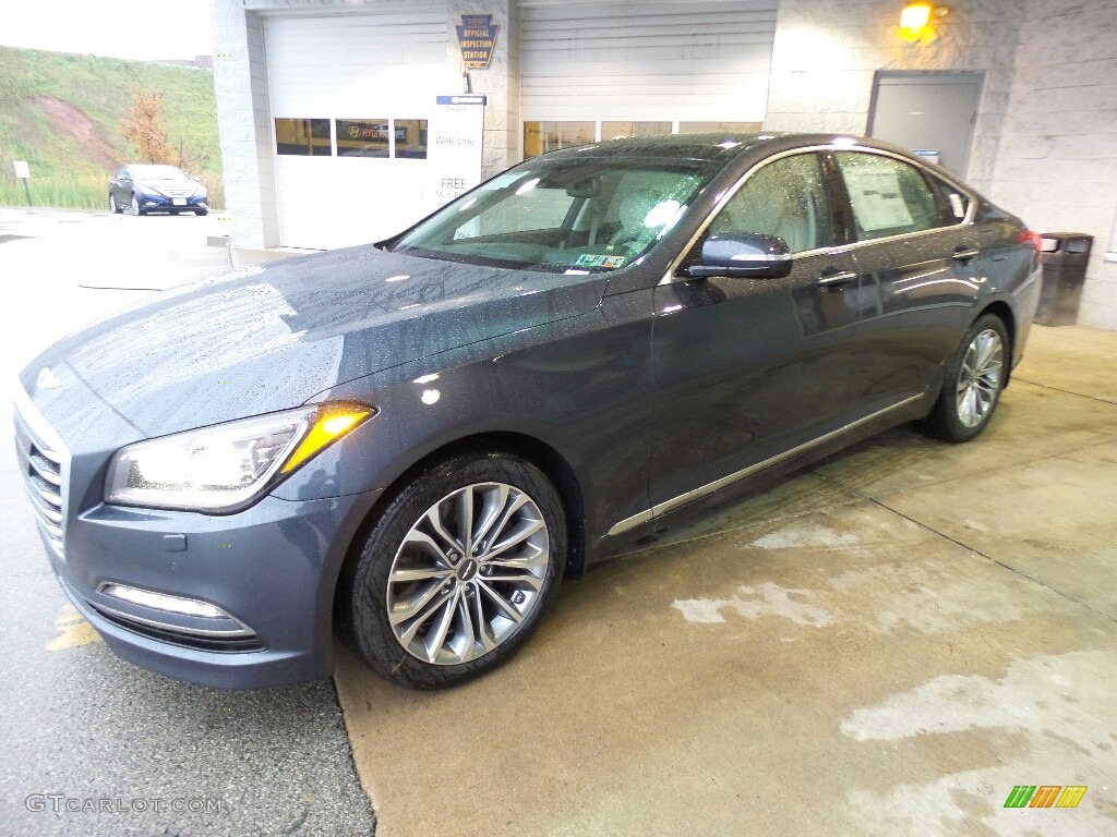 Himalayan Gray 2017 Hyundai Genesis G80 AWD Exterior Photo #116355704