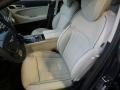 2017 Hyundai Genesis Beige Two Tone Interior Front Seat Photo