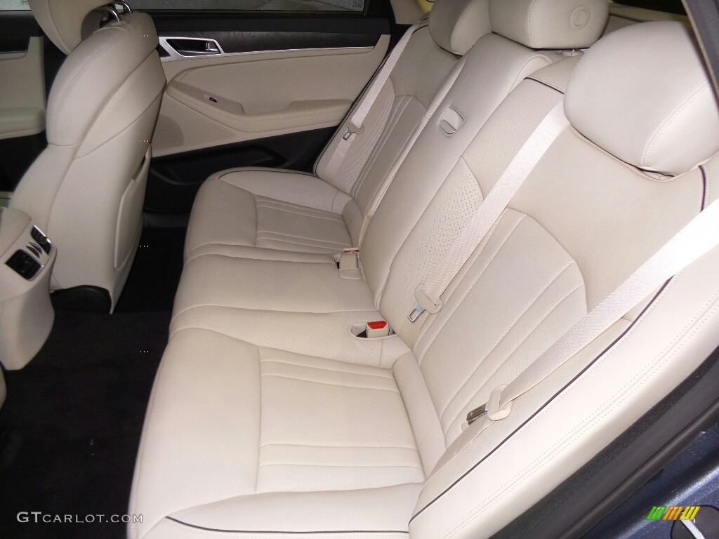 Beige Two Tone Interior 2017 Hyundai Genesis G80 AWD Photo #116355872