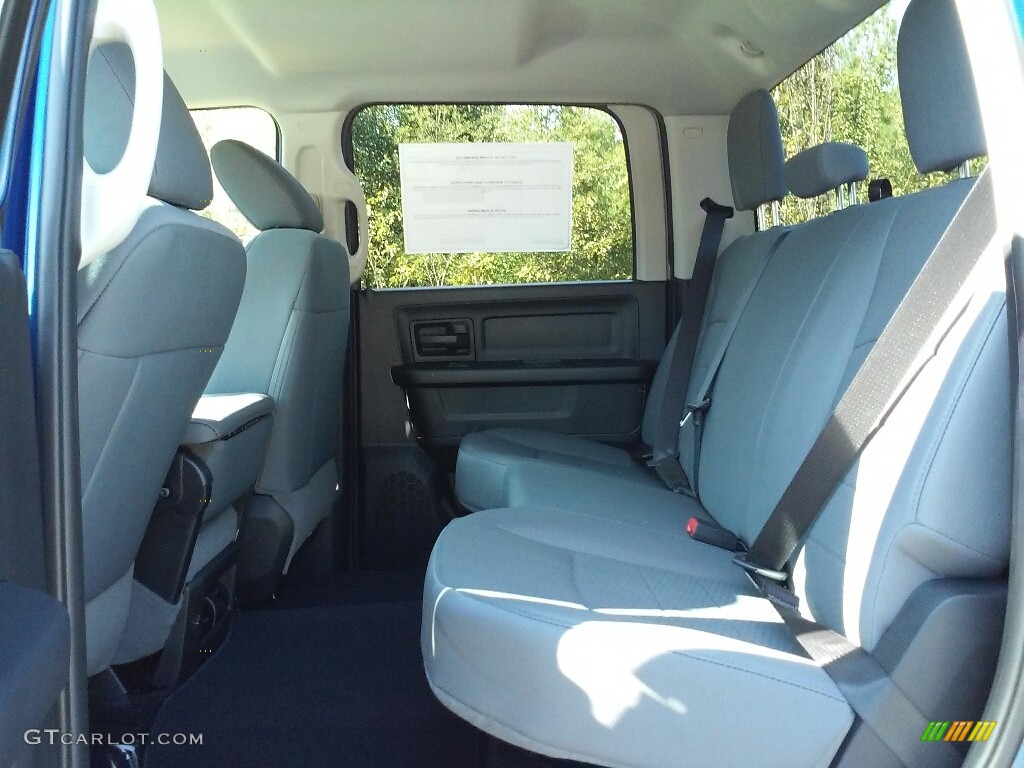 Black/Diesel Gray Interior 2017 Ram 2500 Tradesman Crew Cab 4x4 Photo #116355983