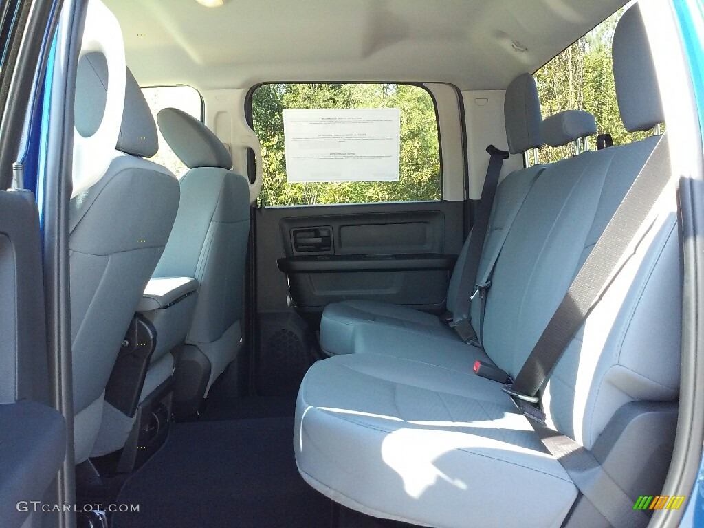 Black/Diesel Gray Interior 2017 Ram 2500 Tradesman Crew Cab 4x4 Photo #116356016