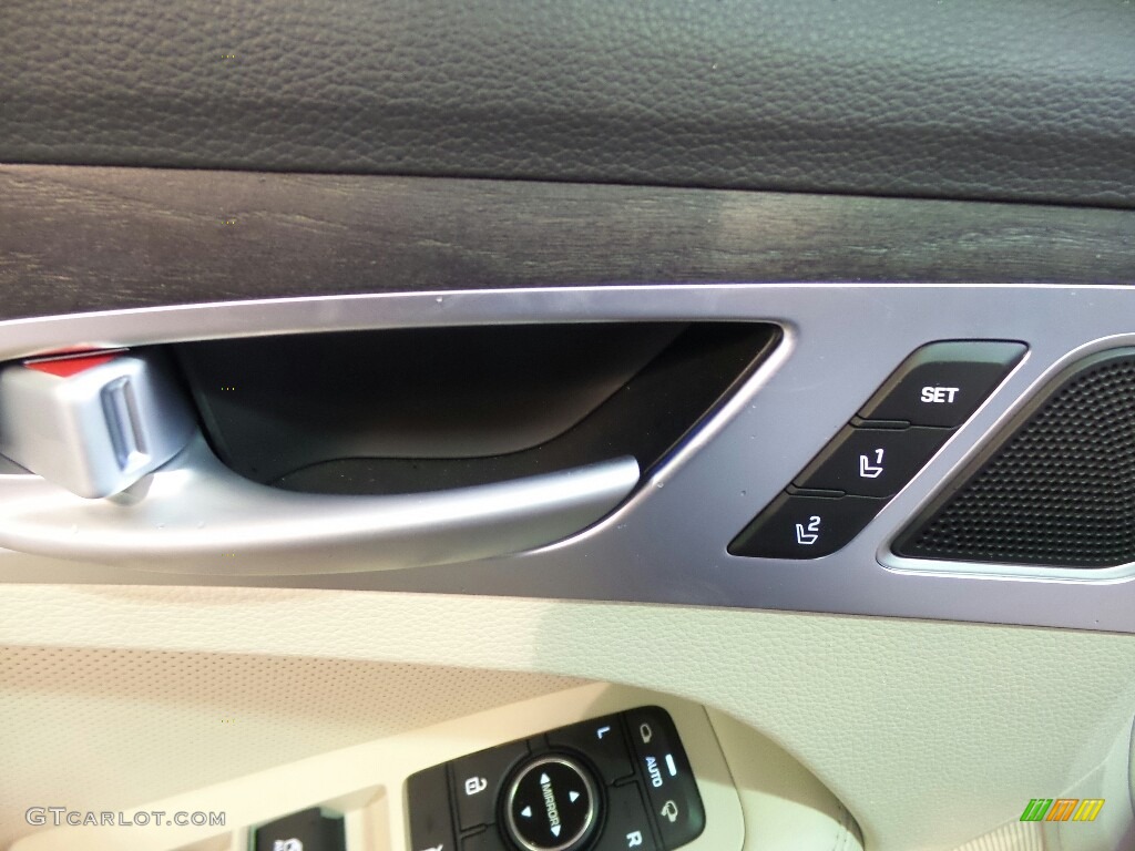 2017 Genesis G80 AWD - Himalayan Gray / Beige Two Tone photo #18