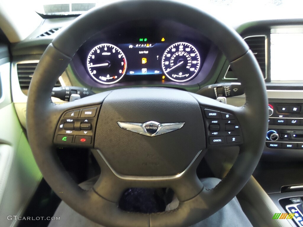 2017 Genesis G80 AWD - Himalayan Gray / Beige Two Tone photo #21