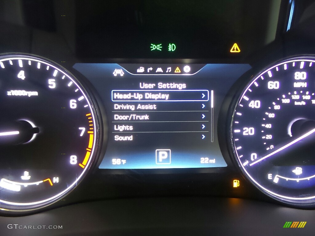2017 Hyundai Genesis G80 AWD Gauges Photo #116356192