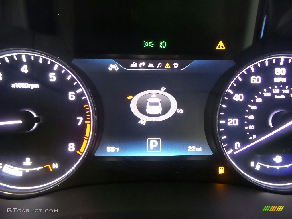2017 Hyundai Genesis G80 AWD Gauges Photo #116356238