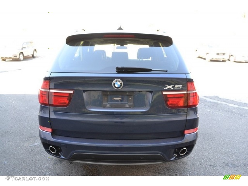 2012 X5 xDrive35d - Deep Sea Blue Metallic / Cinnamon Brown photo #3