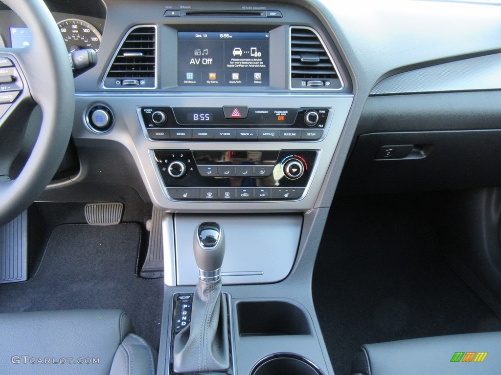 2017 Sonata Sport - Quartz White Pearl / Black photo #25