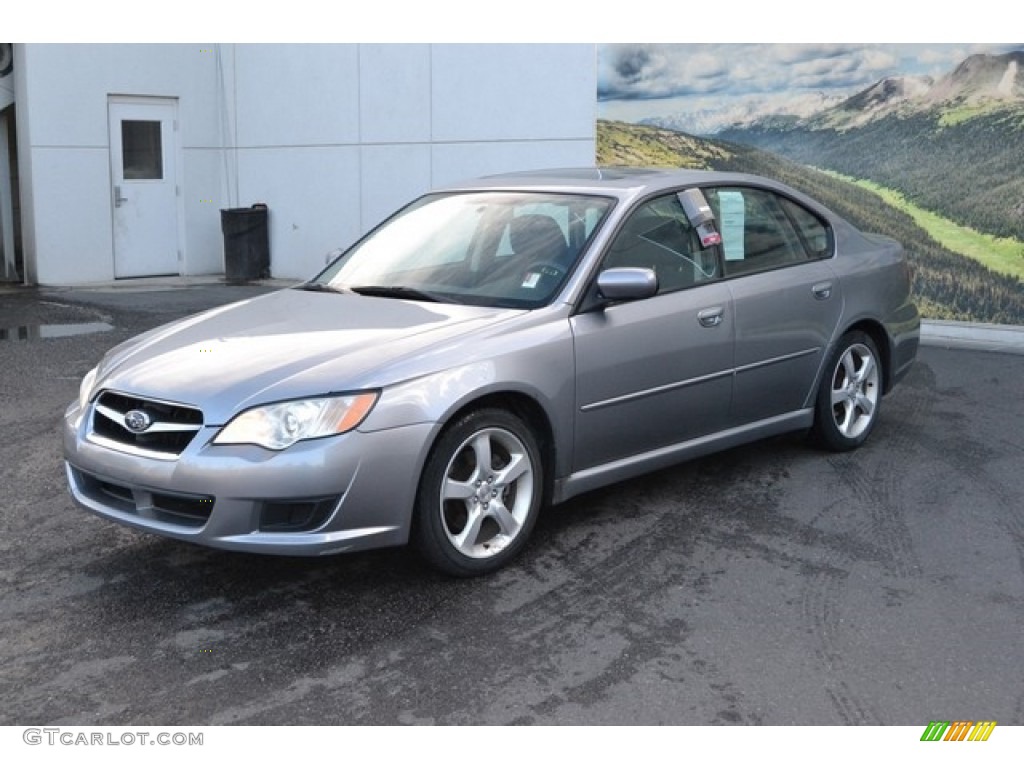 2008 Legacy 2.5i Sedan - Diamond Gray Metallic / Off Black photo #5