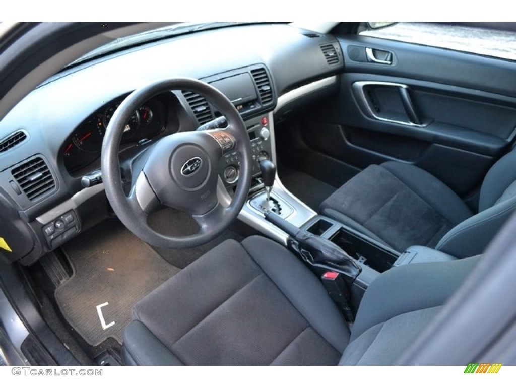 2008 Legacy 2.5i Sedan - Diamond Gray Metallic / Off Black photo #7