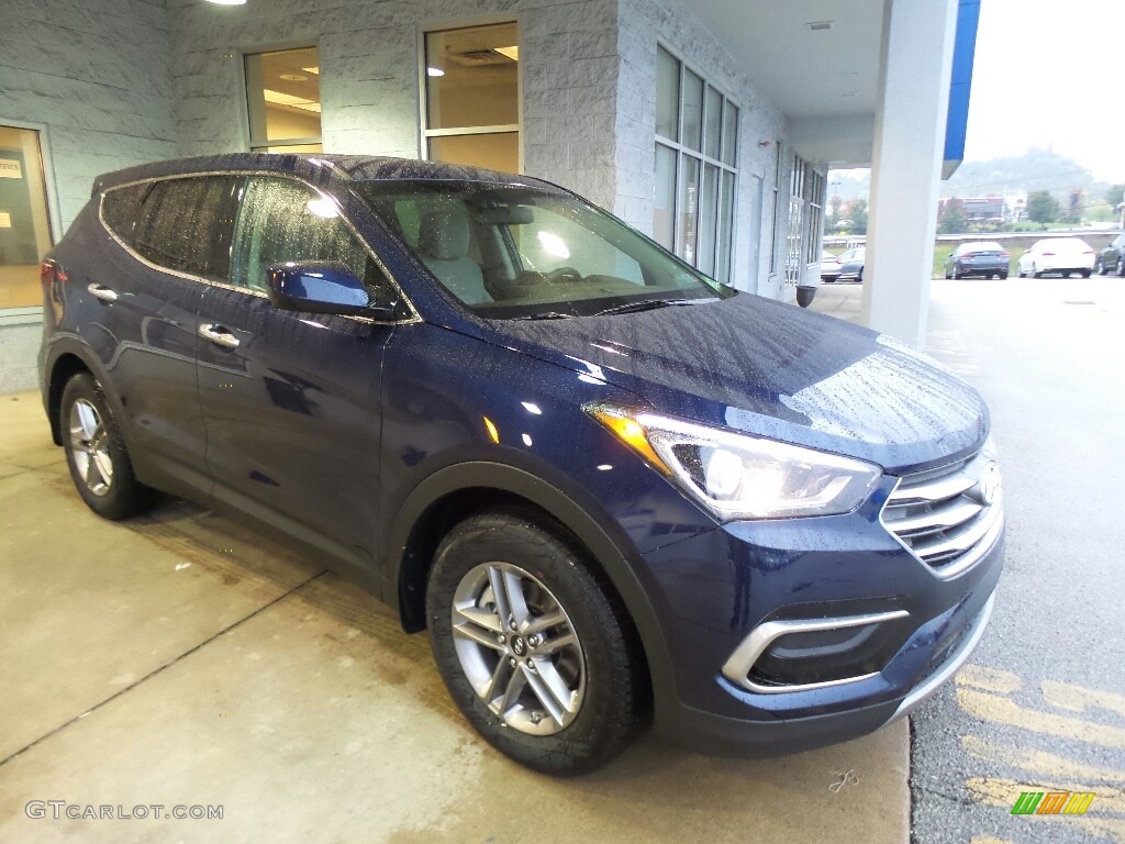 Nightfall Blue Hyundai Santa Fe Sport