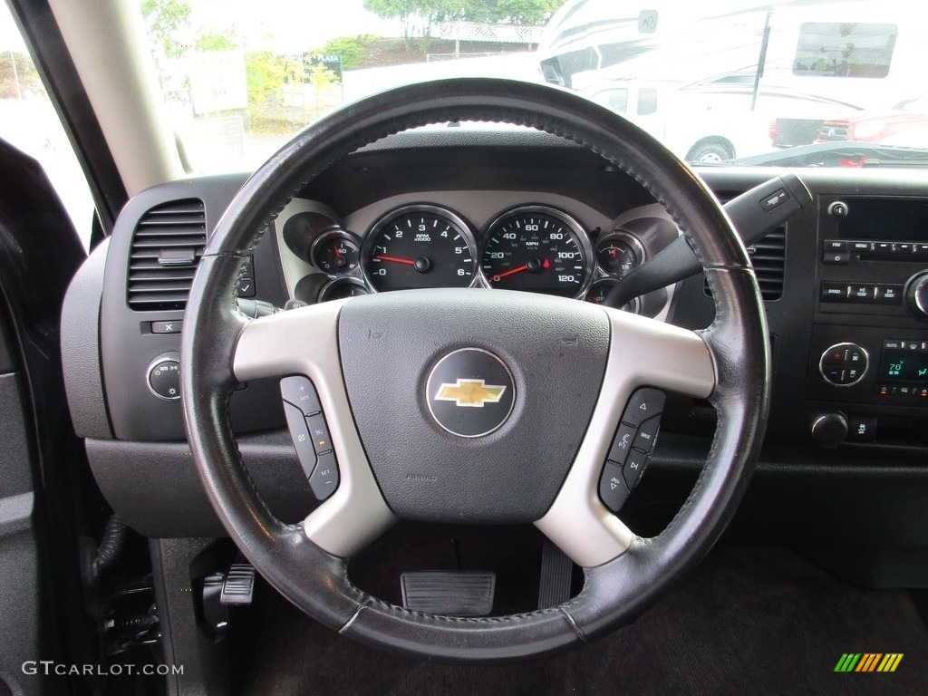 2013 Silverado 1500 LT Extended Cab - Black / Ebony photo #13