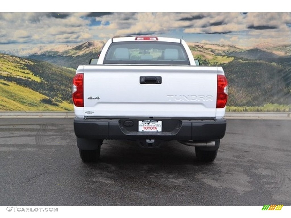 2017 Tundra SR5 Double Cab 4x4 - Super White / Graphite photo #4