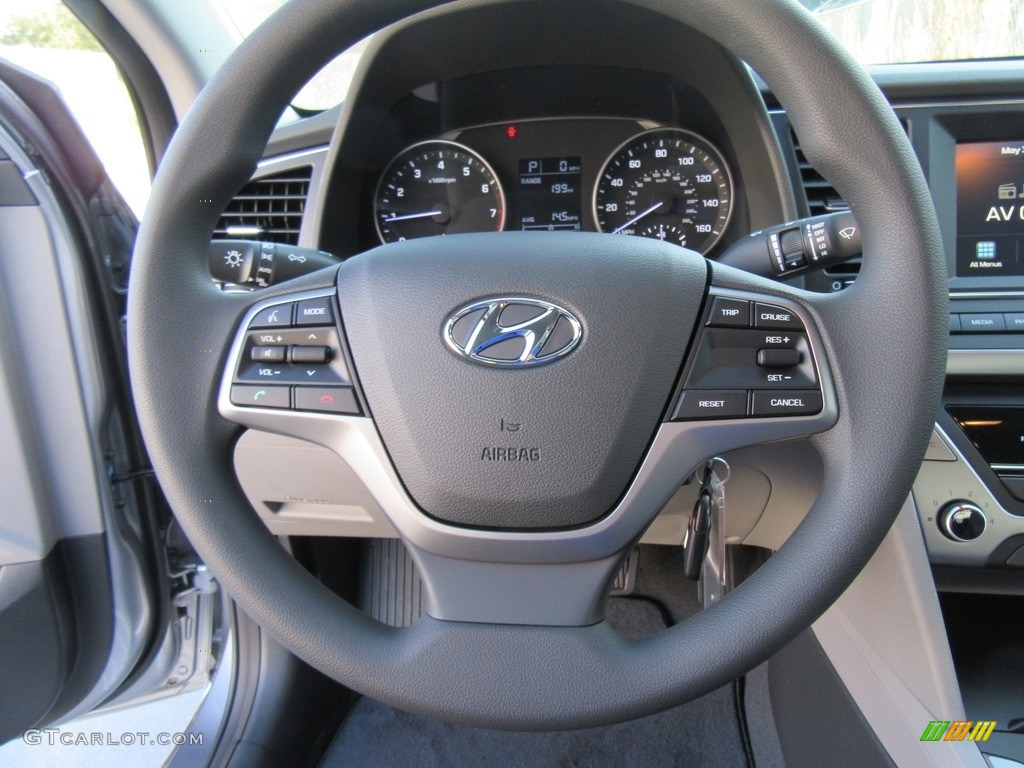2017 Elantra SE - Gray / Gray photo #28