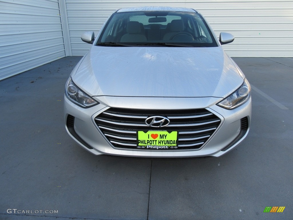 2017 Elantra SE - Silver / Gray photo #8
