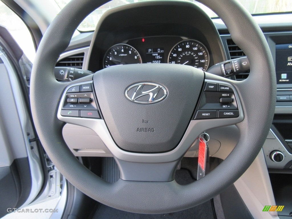 2017 Elantra SE - Silver / Gray photo #28