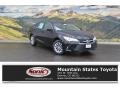 2017 Midnight Black Metallic Toyota Camry LE  photo #1