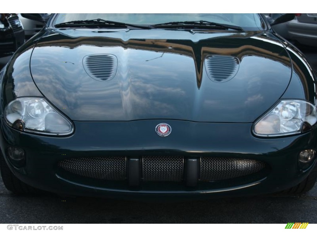 2000 XK XKR Convertible - British Racing Green / Cashmere photo #4