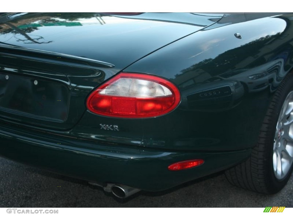 2000 XK XKR Convertible - British Racing Green / Cashmere photo #14