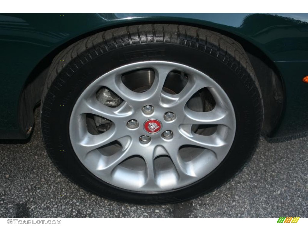 2000 XK XKR Convertible - British Racing Green / Cashmere photo #18