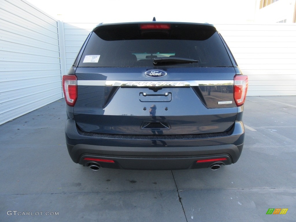 2017 Explorer FWD - Blue Jeans / Medium Light Camel photo #5