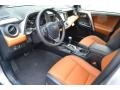  2017 RAV4 Limited AWD Hybrid Cinnamon Interior