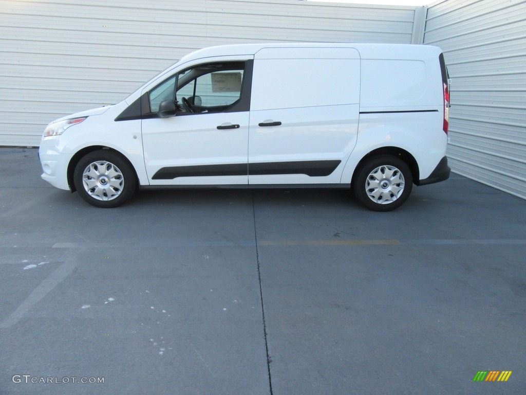 Frozen White 2017 Ford Transit Connect XLT Van Exterior Photo #116361263