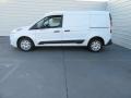 Frozen White 2017 Ford Transit Connect XLT Van Exterior