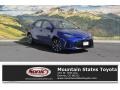 2017 Blue Crush Metalic Toyota Corolla SE  photo #1