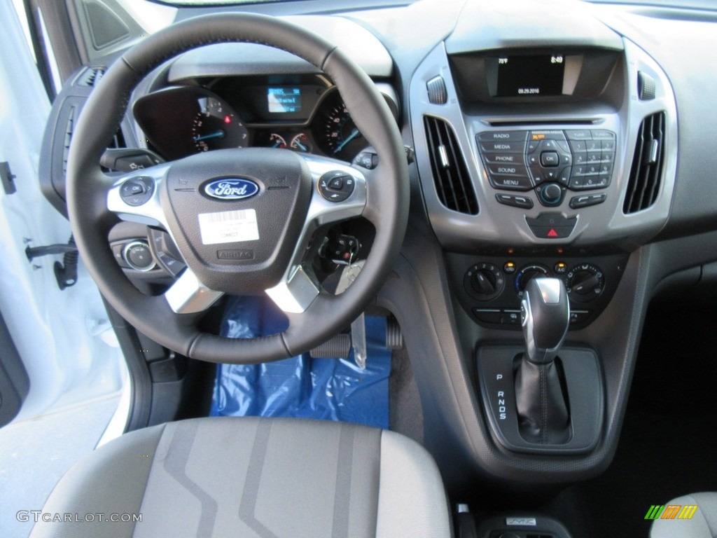 2017 Ford Transit Connect XLT Van Medium Stone Dashboard Photo #116361635