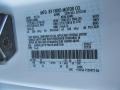 Z2: Frozen White 2017 Ford Transit Connect XLT Van Color Code