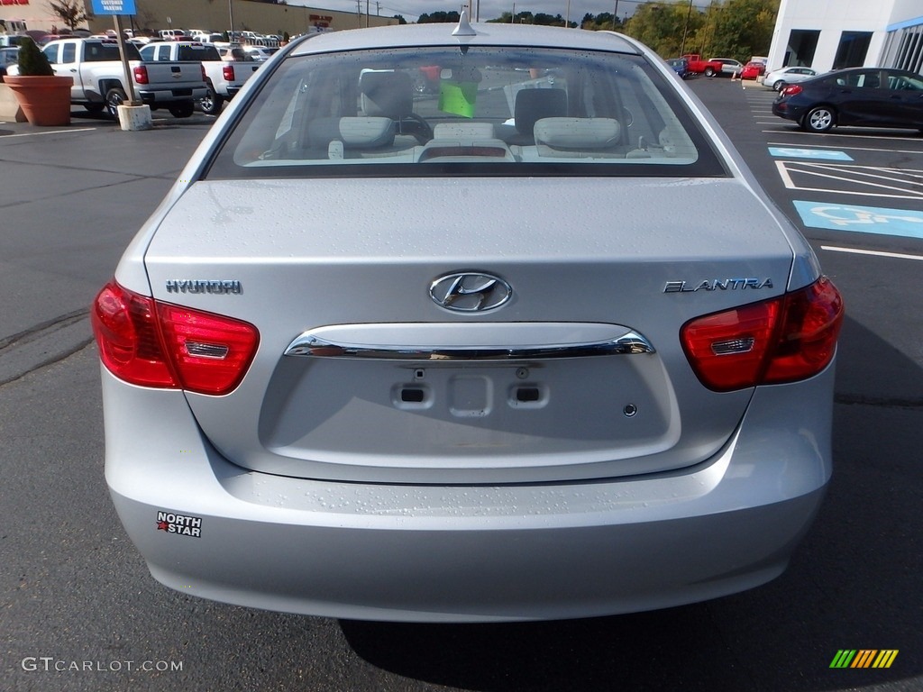 2010 Elantra GLS - Liquid Silver / Gray photo #6