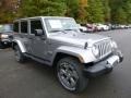 Billet Silver Metallic 2017 Jeep Wrangler Unlimited Sahara 4x4 Exterior