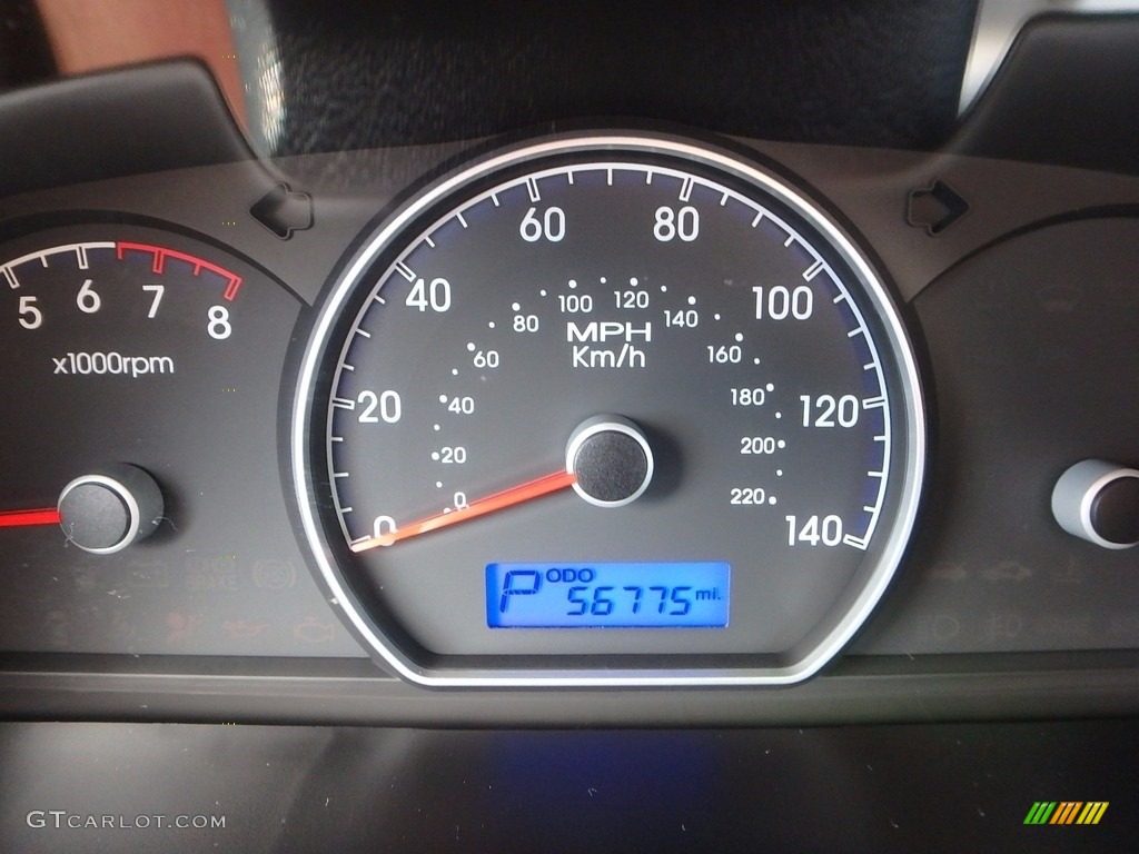 2010 Elantra GLS - Liquid Silver / Gray photo #30