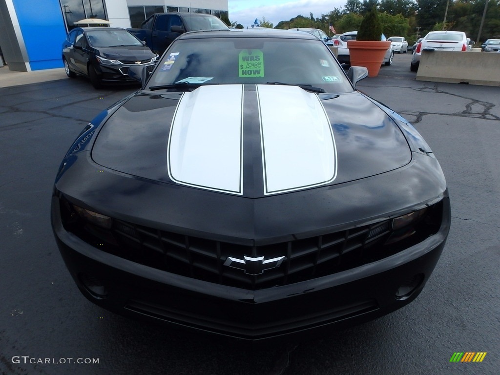 2011 Camaro LS Coupe - Black / Black photo #16
