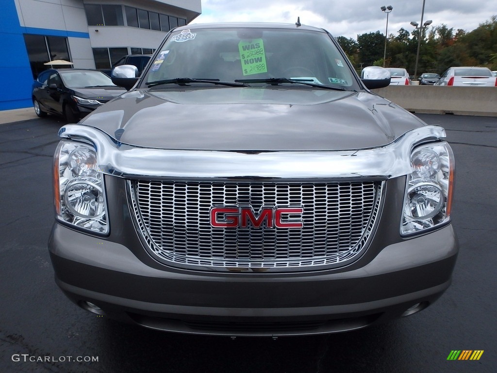 2008 Yukon XL SLT 4x4 - Steel Gray Metallic / Ebony photo #12