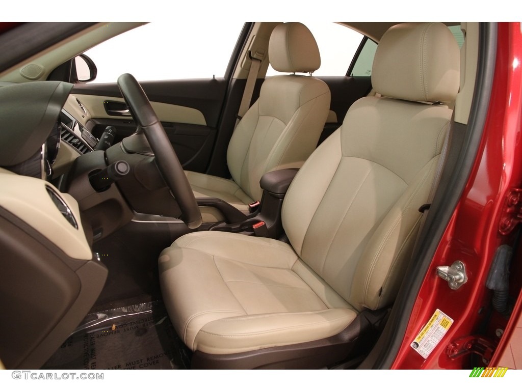 2011 Cruze LTZ - Crystal Red Metallic Tintcoat / Cocoa/Light Neutral Leather photo #5