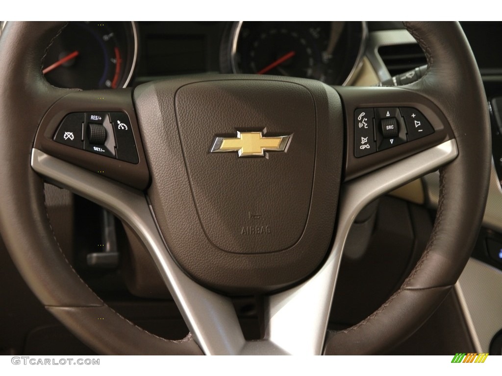 2011 Cruze LTZ - Crystal Red Metallic Tintcoat / Cocoa/Light Neutral Leather photo #7