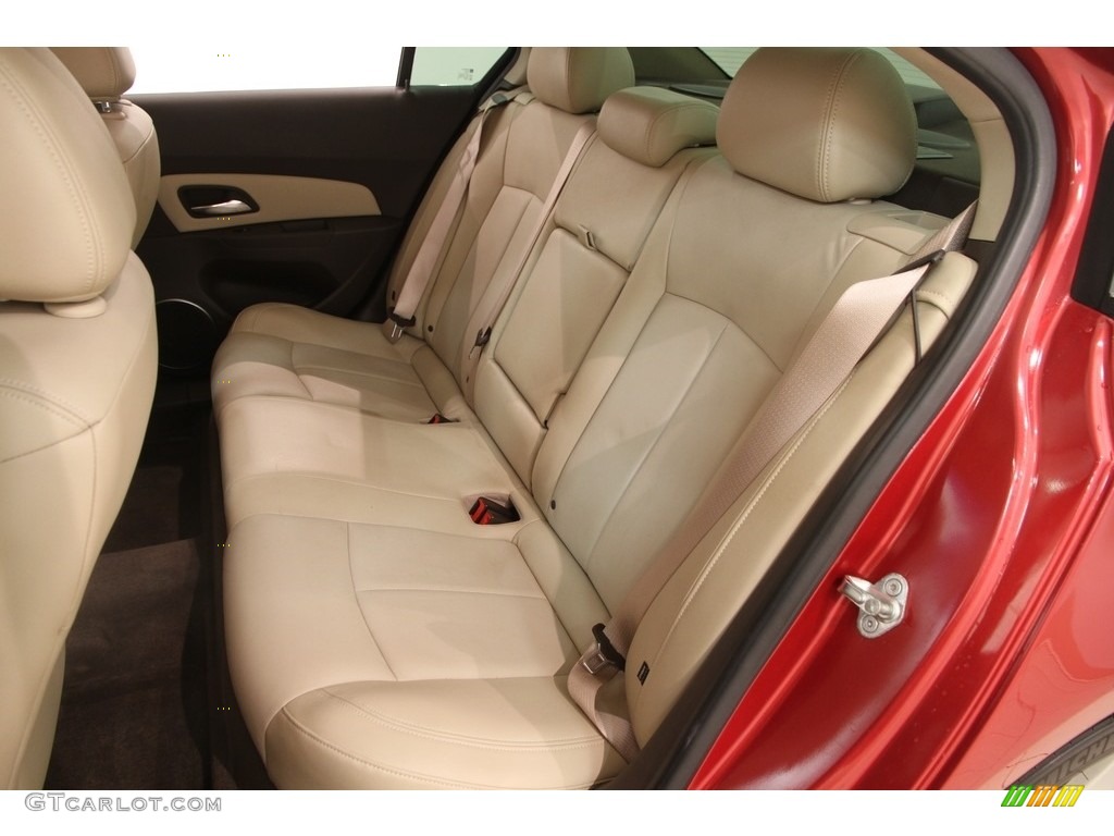2011 Cruze LTZ - Crystal Red Metallic Tintcoat / Cocoa/Light Neutral Leather photo #14